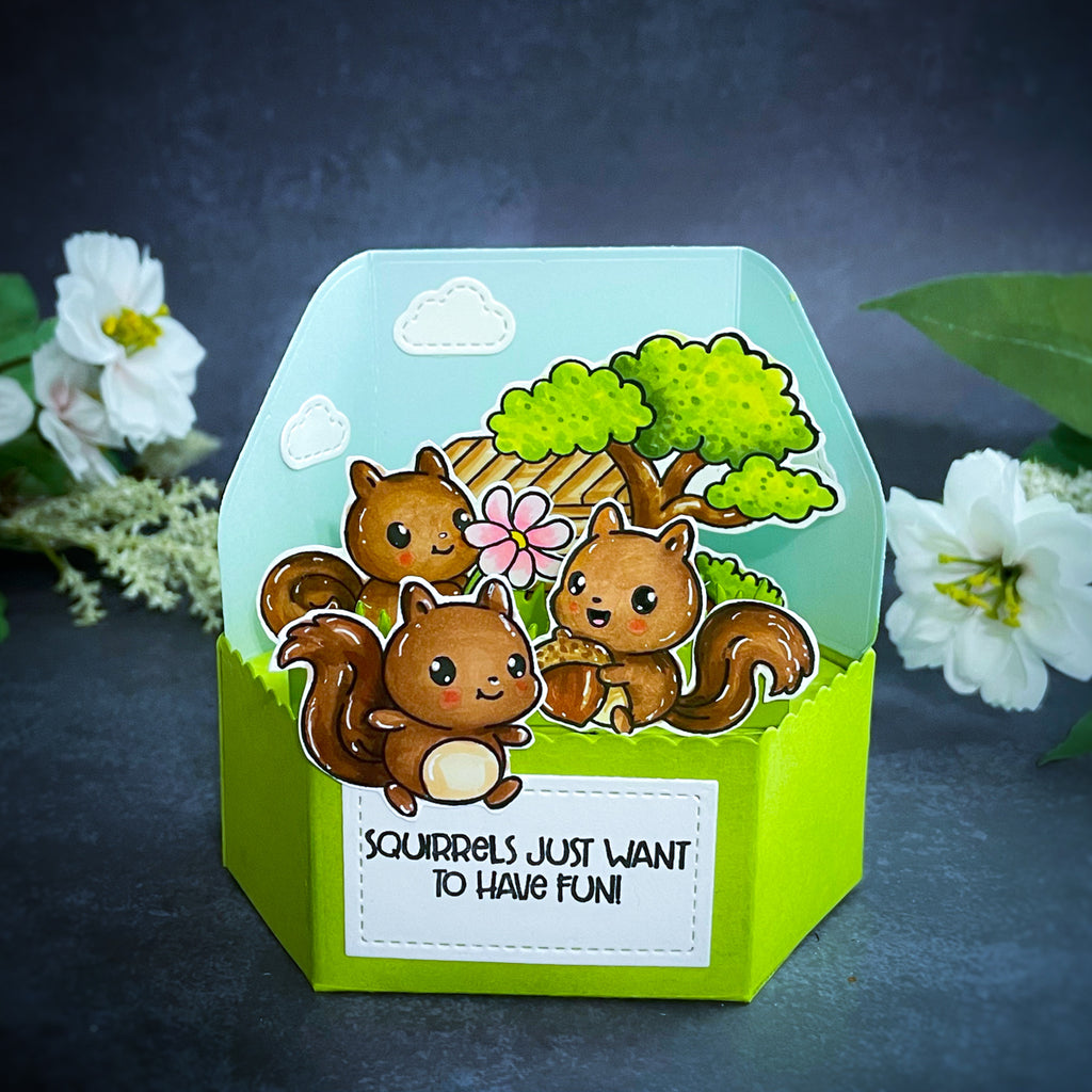 Simon Says Clear Stamps Nuts About You 3257ssc STAMPtember Friend Card | color-code:ALT03