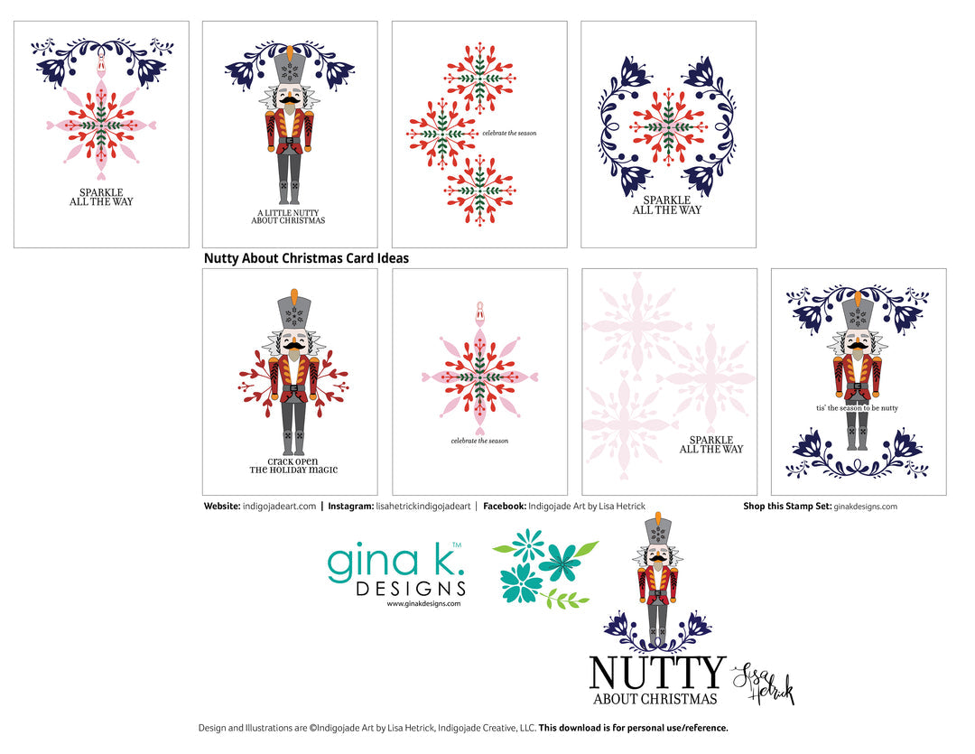 Nutty About Christmas Idea Sheet