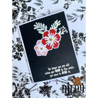 Riley And Company Cut Ups Hello Flowers Dies rd571 Flowers