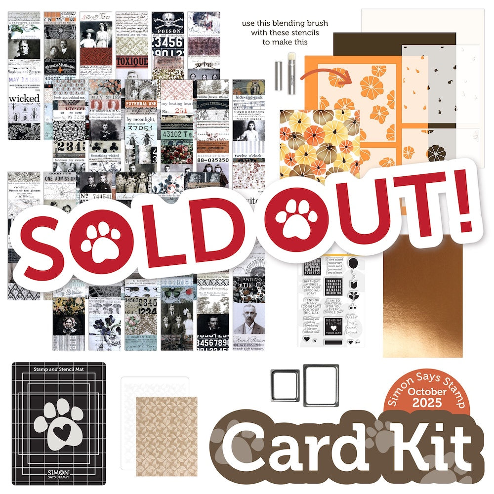 Simon Says Stamp Card Kit of the Month October 2025 Fall Vibes ck1025