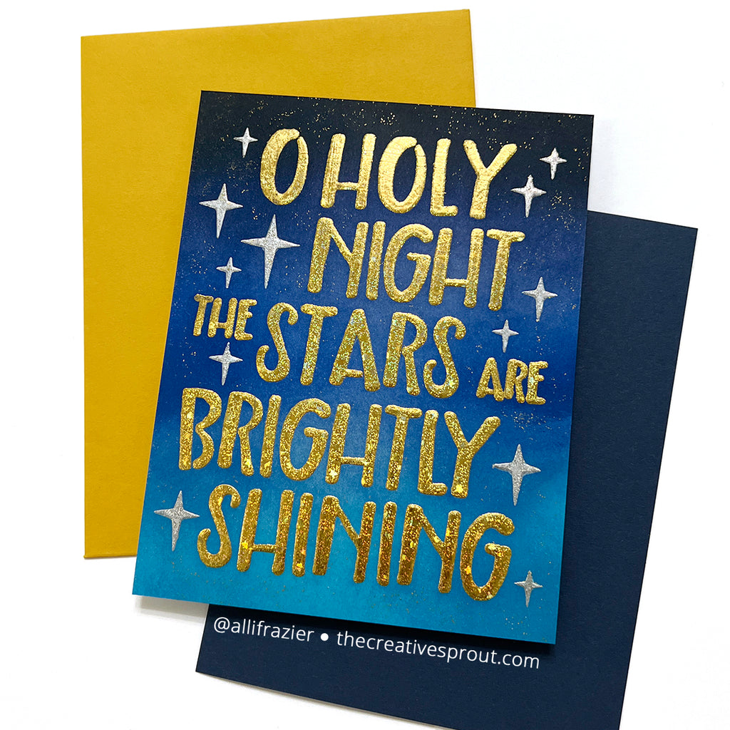 Simon Says Stamp Stencils O Holy Night mt221716 All The Joy Christmas Card | color-code:ALT01
