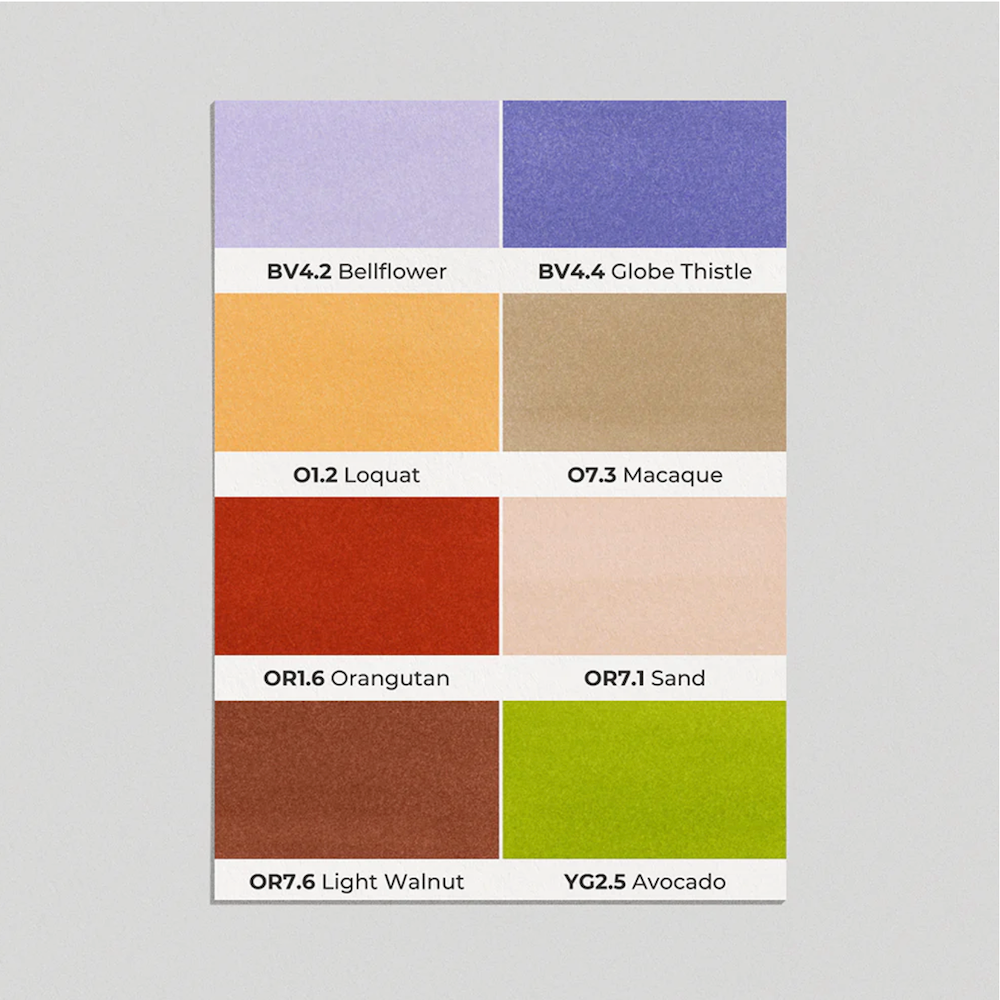 OLO Architecture Brush 8 Piece Marker Set colors