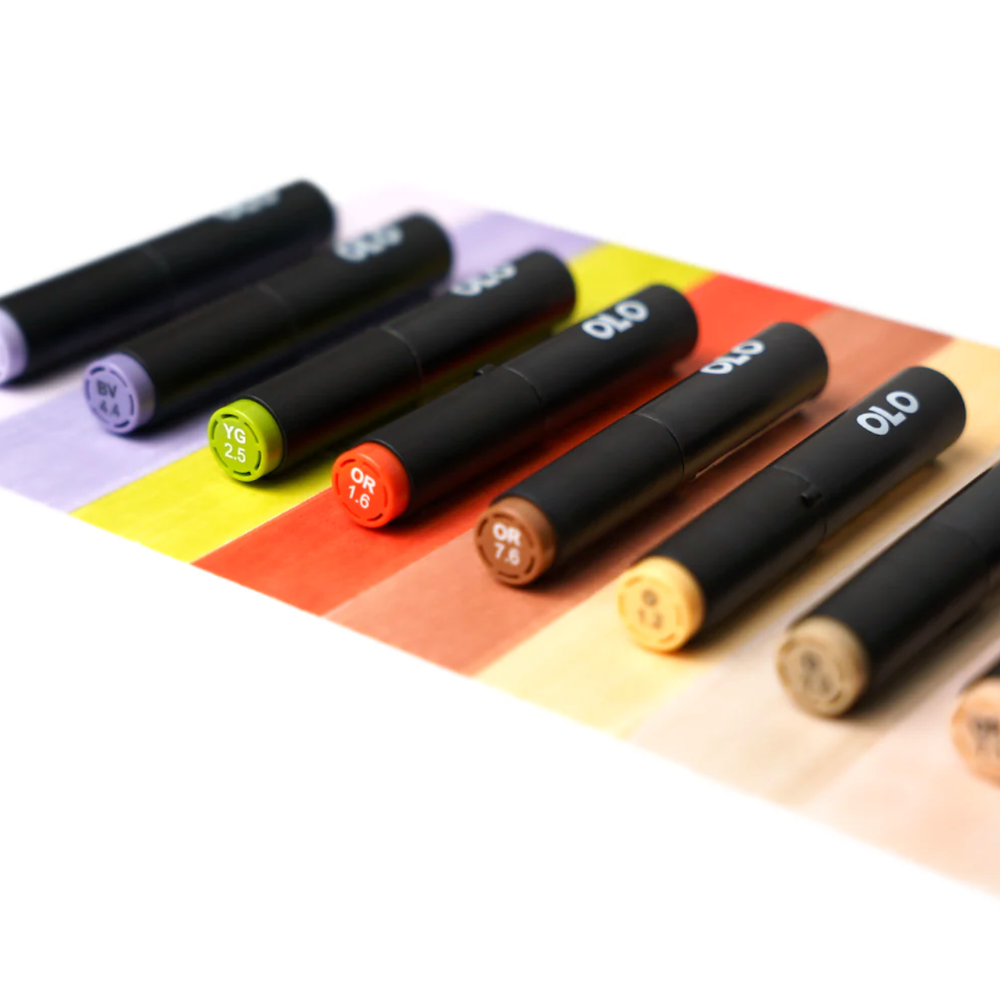 OLO Architecture Brush 8 Piece Marker Set product