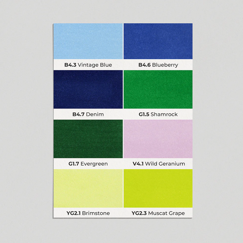 OLO Landscape Brush 8 Piece Marker Set colors