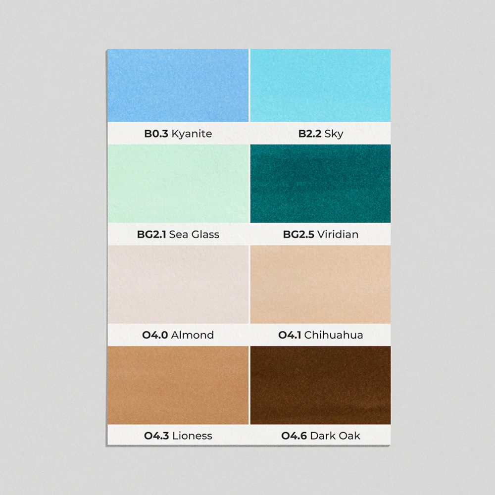 OLO Sea & Sky Brush 8 Piece Marker Set colors