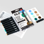 OLO Sea & Sky Brush 8 Piece Marker Set product