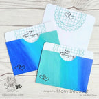 Ink Blot Shop Ocean Waves A2 Envelopes ibev005 project