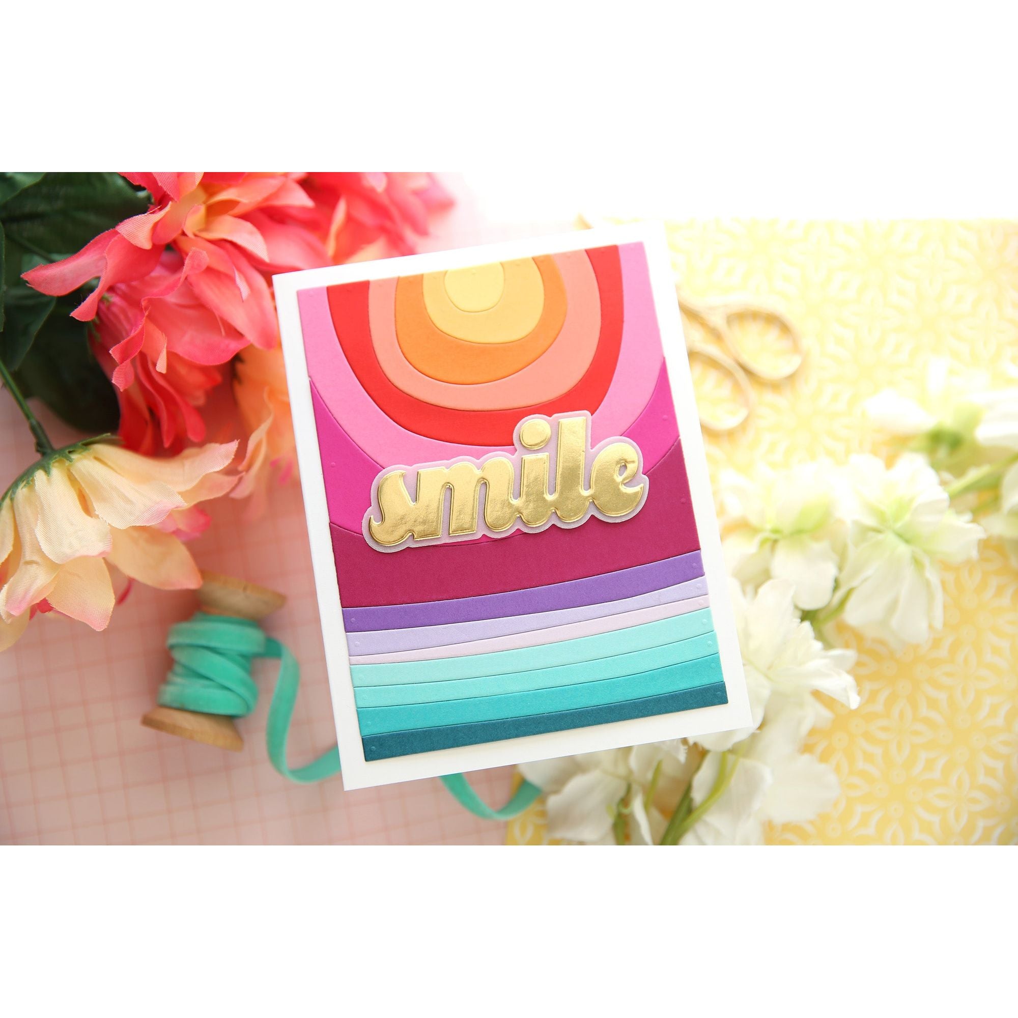 Simon Says Stamp Ocean Horizon Wafer Dies 1311md Friend Like You Smile Card | color-code:ALT02