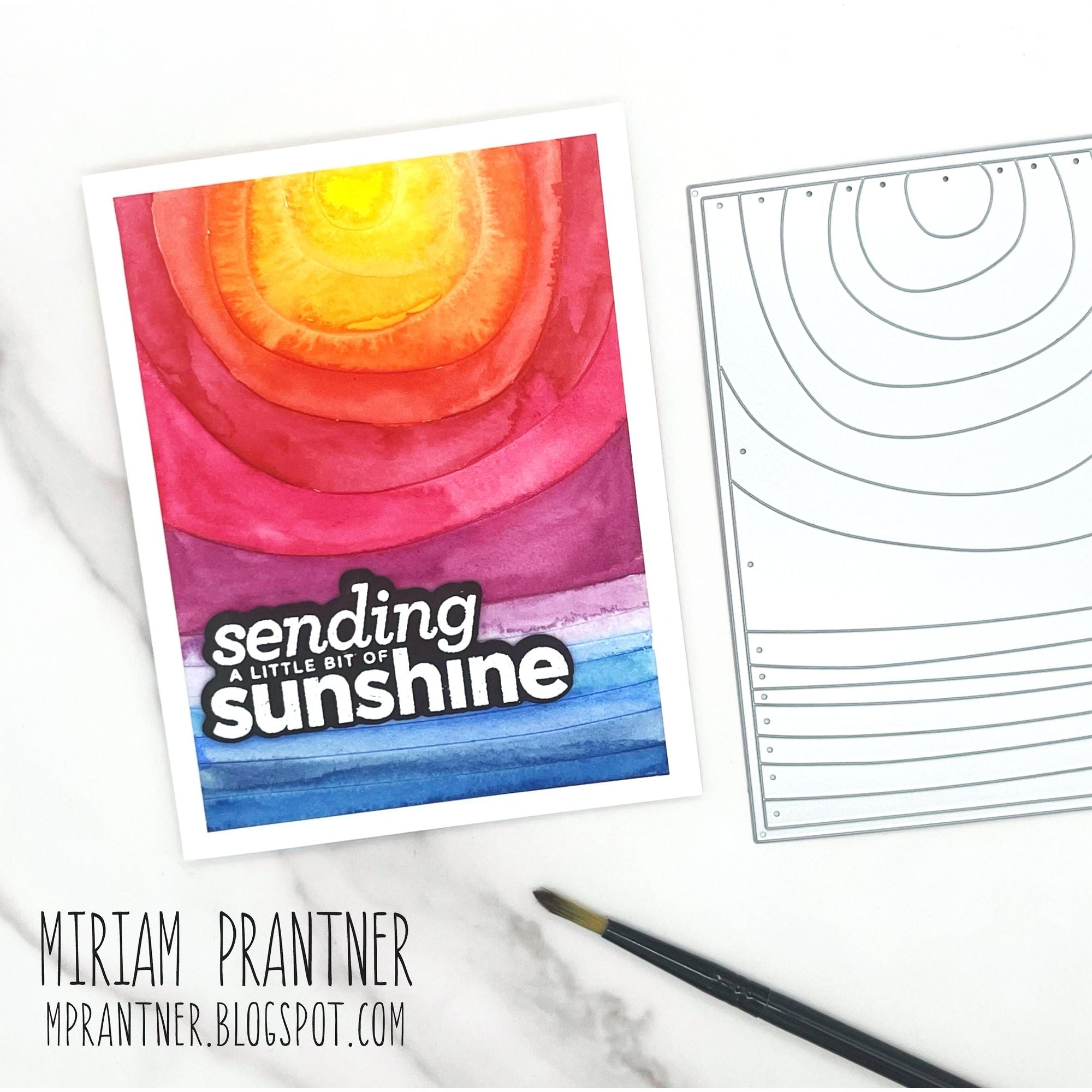 Simon Says Stamp Ocean Horizon Wafer Dies 1311md Friend Like You Sunshine Card | color-code:ALT05