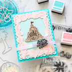 Ocean Themed Card with Seashells and Sentiment Love You to the Beach and Back