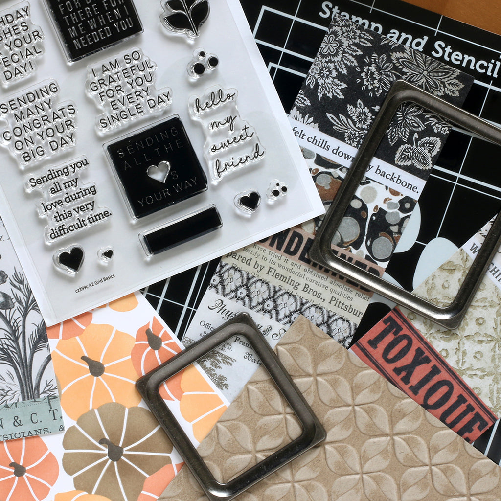 Simon Says Stamp Card Kit of the Month October 2025 Fall Vibes ck1025