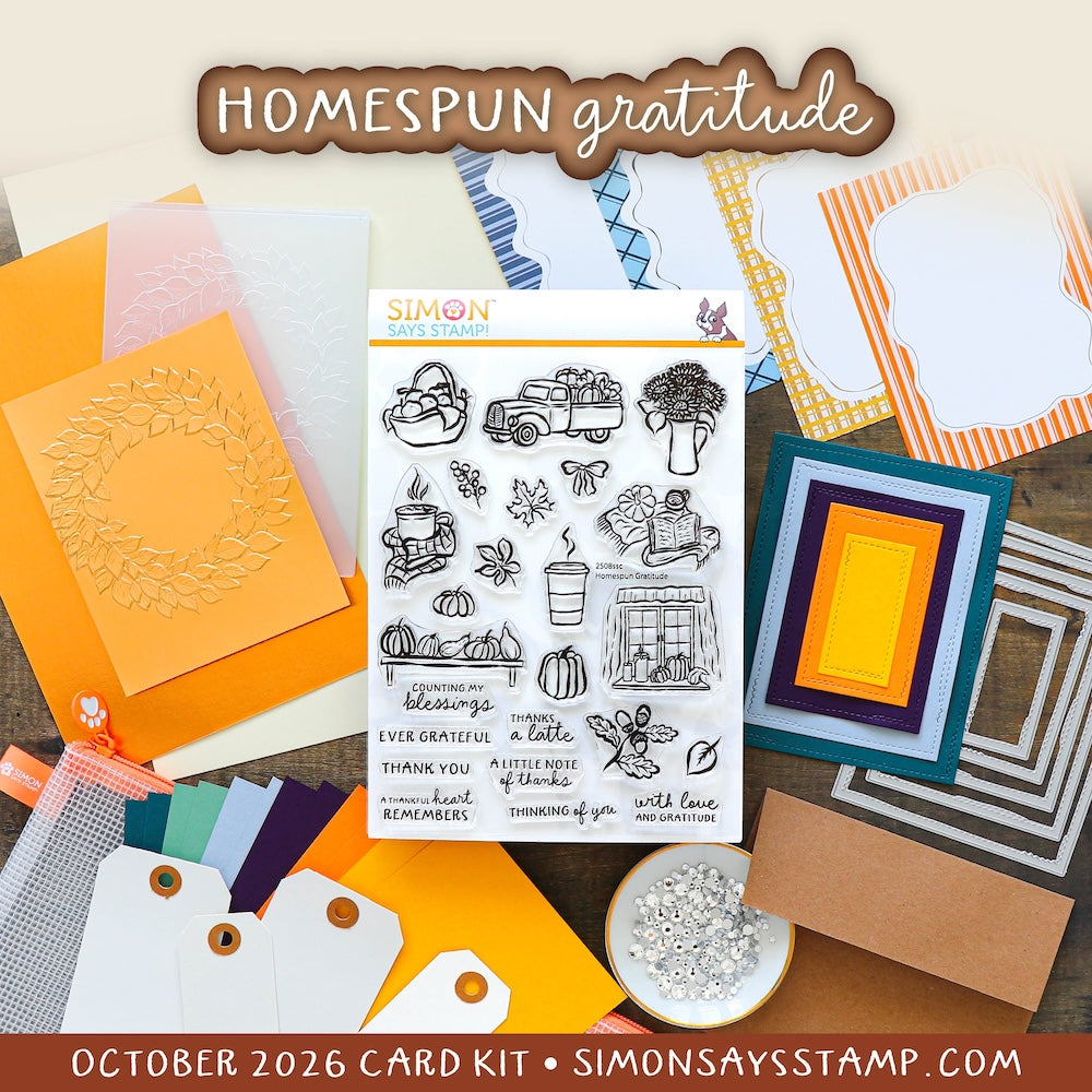 Simon Says Stamp Card Kit of the Month 2026 Subscription! October Start Date
