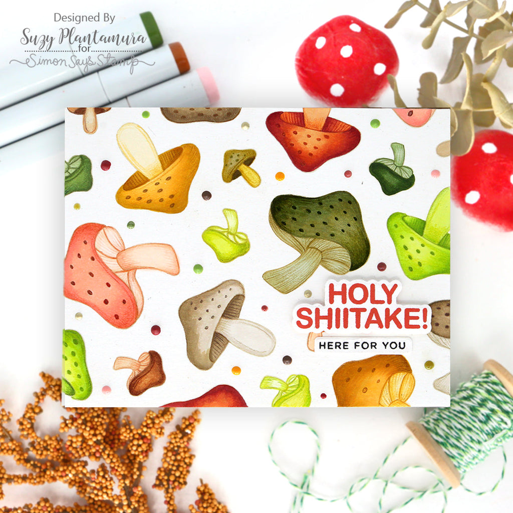 CZ Design Stamps and Dies Oh Shiitake set906os To Love Encouragement Card | color-code:ALT07