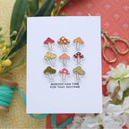 CZ Design Stamps Dies And Stencil Oh Shiitake set934os Favorite Things Encouragement Card