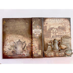 Stamperia Coffee And Chocolate Daily News Stencil kstd149 album