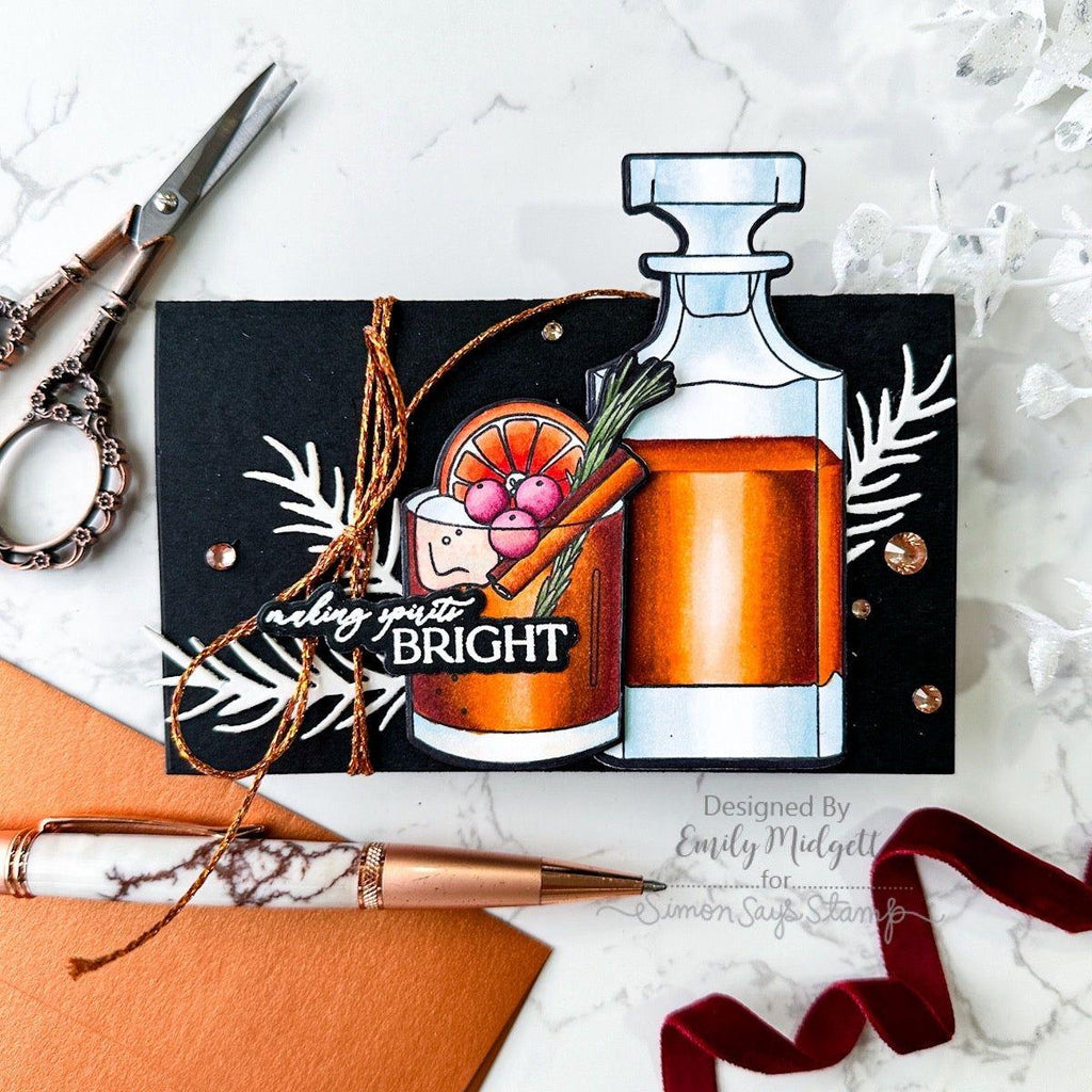 Simon Says Stamp Old Fashioned Christmas Wafer Dies 1220sdc Festive Fun  Christmas Card | color-code:ALT09