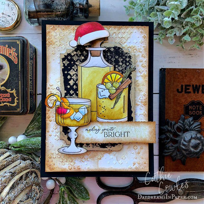 Simon Says Clear Stamp Old Fashioned Christmas 2144ssc Festive Fun Christmas Card