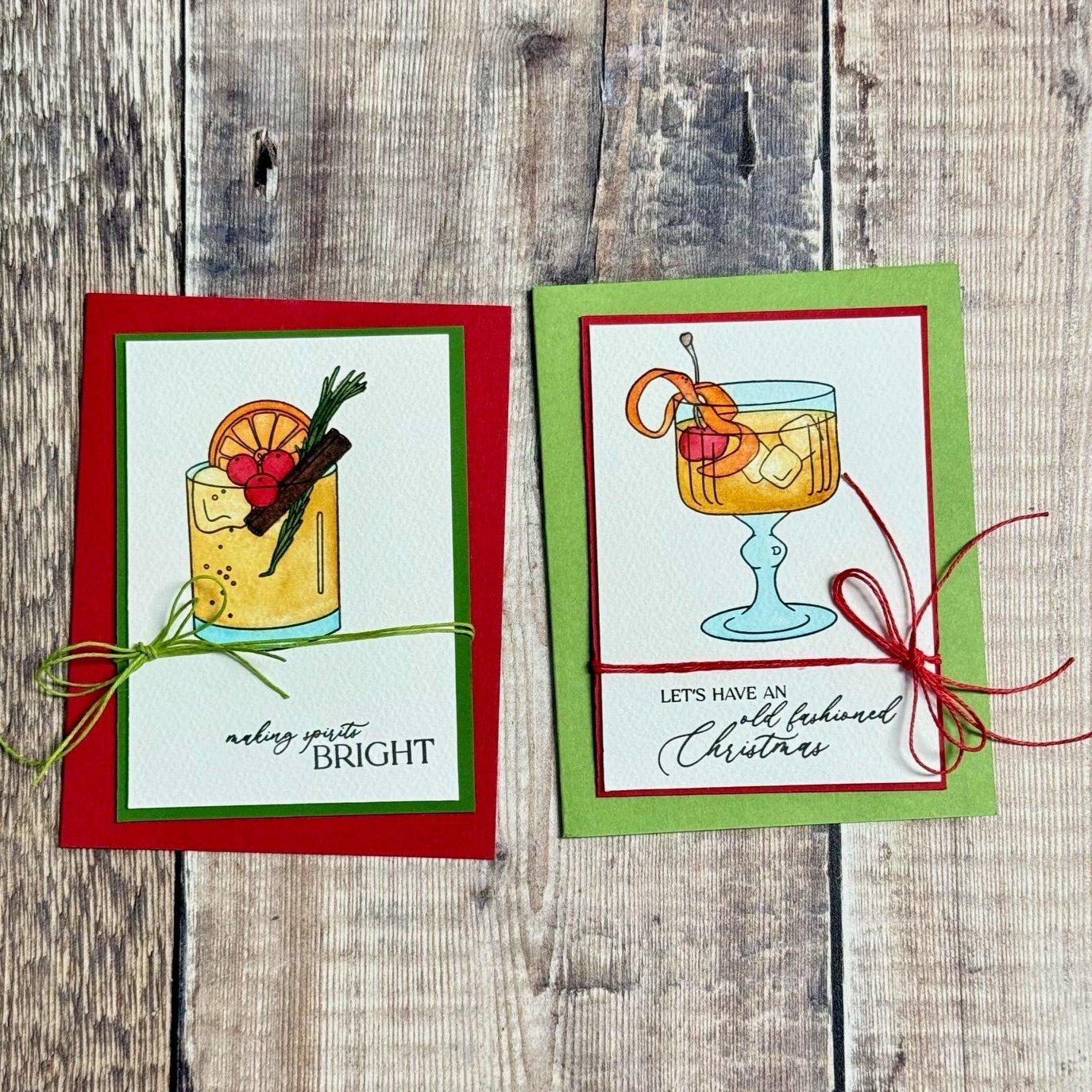 Simon Says Clear Stamp Old Fashioned Christmas 2144ssc Festive Fun Christmas Cards