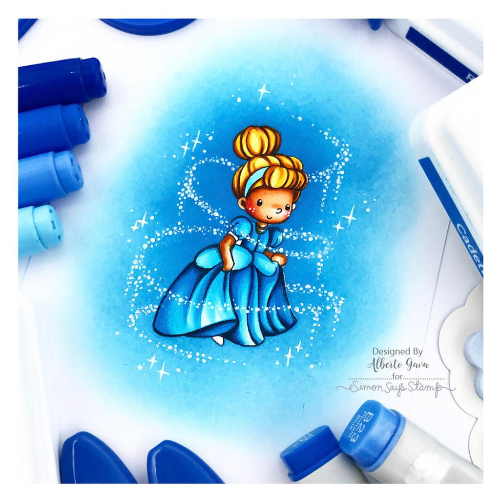 Simon Says Stamps And Dies Once Upon A Time set697ou All The Joy Princess Coloring | color-code:ALT05