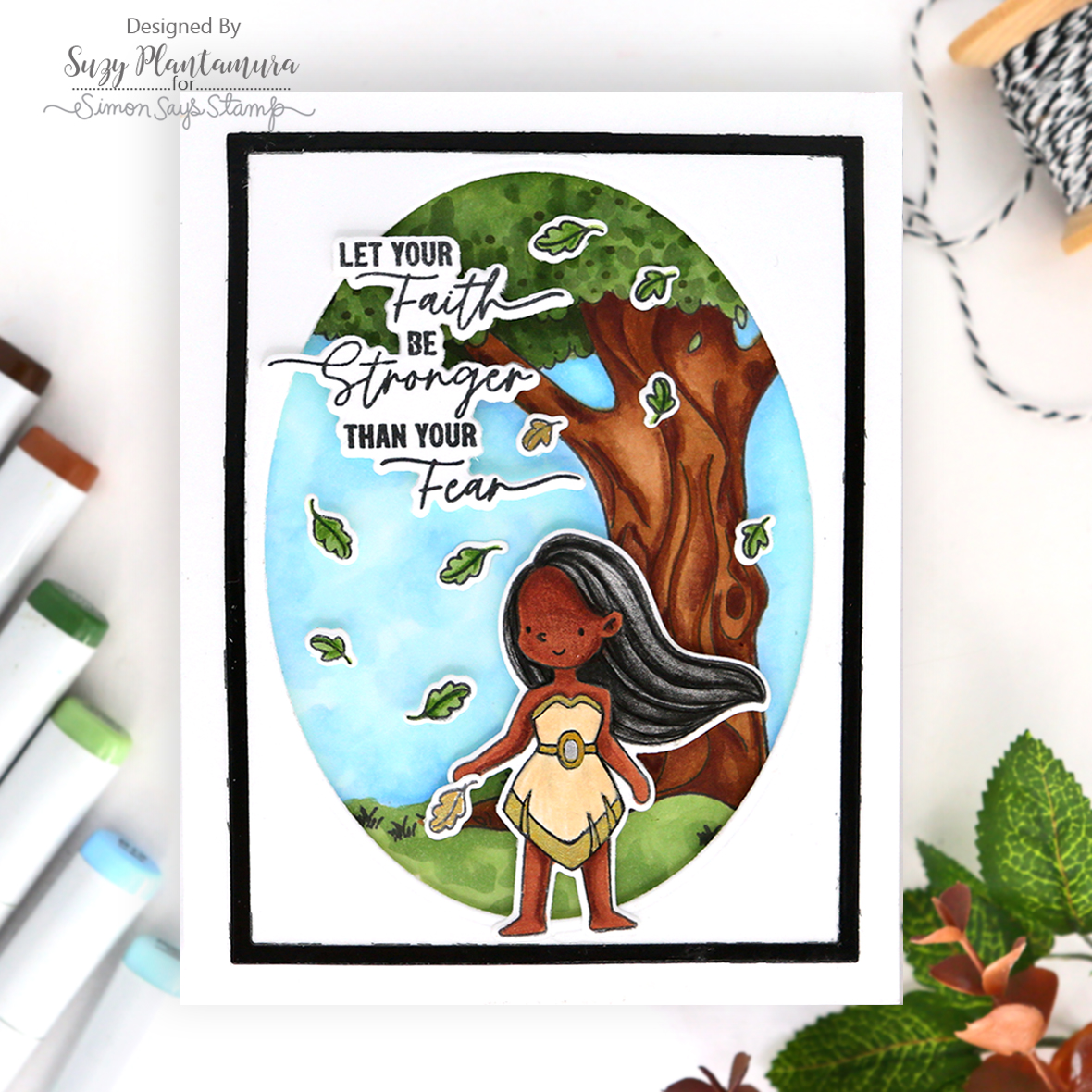 Simon Says Stamps and Dies Once Upon a Dream set794ou Sunny Vibes Princess Card | color-code:ALT04