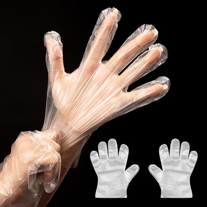 One Size Fits Most Disposable Latex-Free Gloves 400 Pack