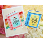 Simon Says Stamps and Dies One for the Books set928ob Favorite Things Card and Bookmark | color-code:ALT09
