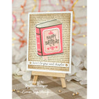 Simon Says Stamps and Dies One for the Books set928ob Favorite Things Birthday Card
