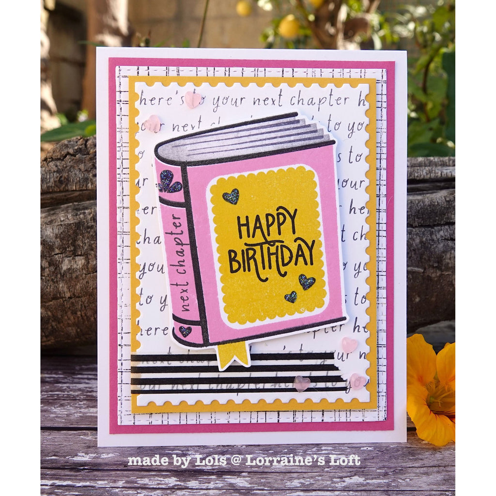 Simon Says Stamp One for the Books Wafer Dies 1250sdc Favorite Things Birthday Card | color-code:ALT04