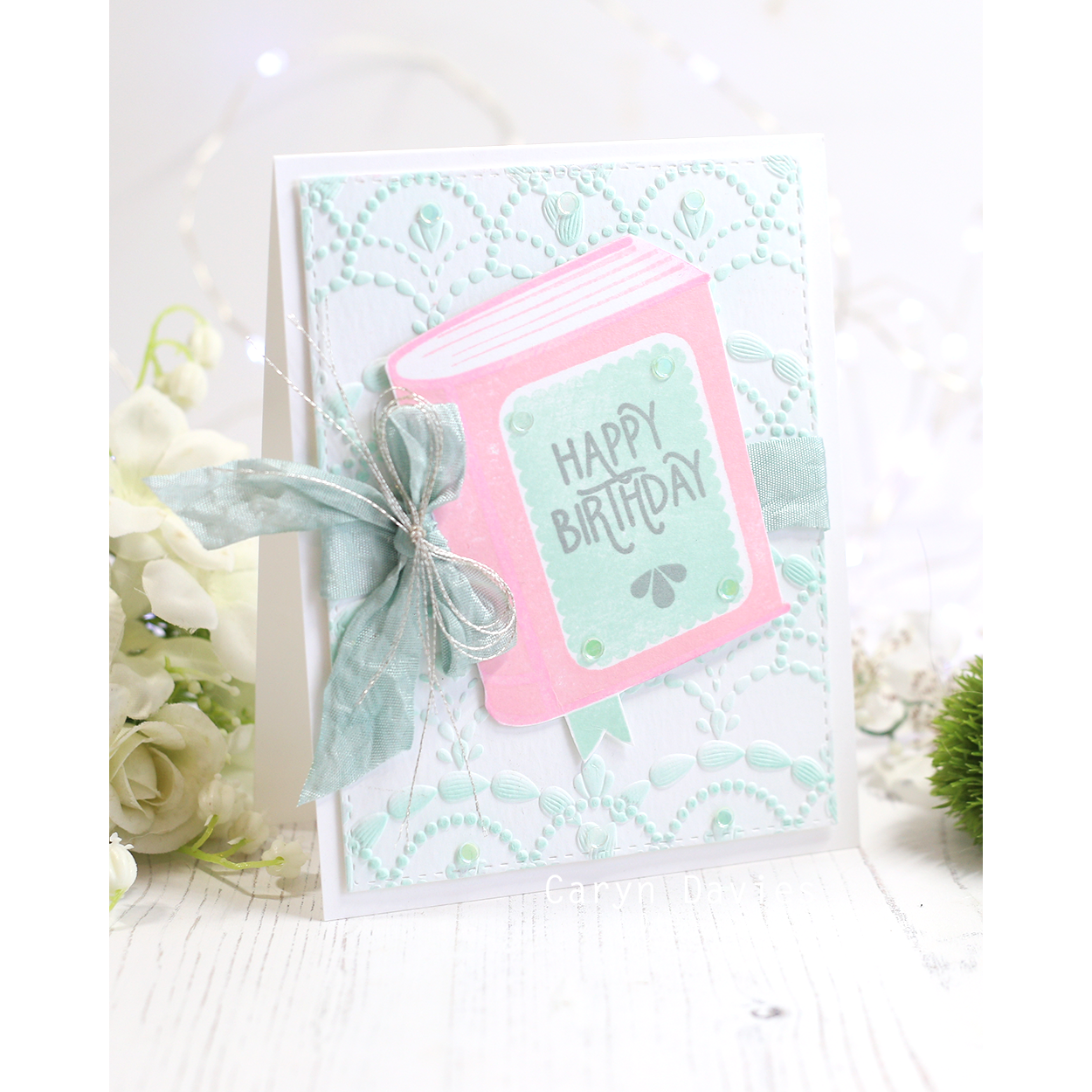 Simon Says Stamps and Dies One for the Books set928ob Favorite Things Birthday Card | color-code:ALT04