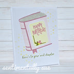 Simon Says Stamps and Dies One for the Books set928ob Favorite Things Birthday Card