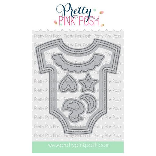Pretty Pink Posh Onesie Shaker Dies