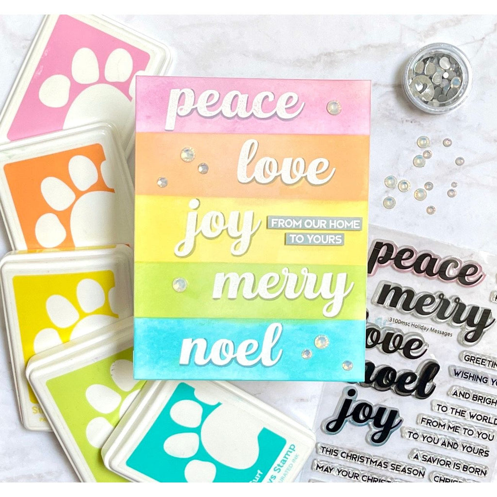 Simon Says Stamp Pawsitively Dazzling Gems Opal se123 Sweet Wishes