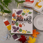 Simon Says Stamp Opulent Thanks Wafer Dies 1664sd Every Happiness Jean Doeringsfeld Autumn Card