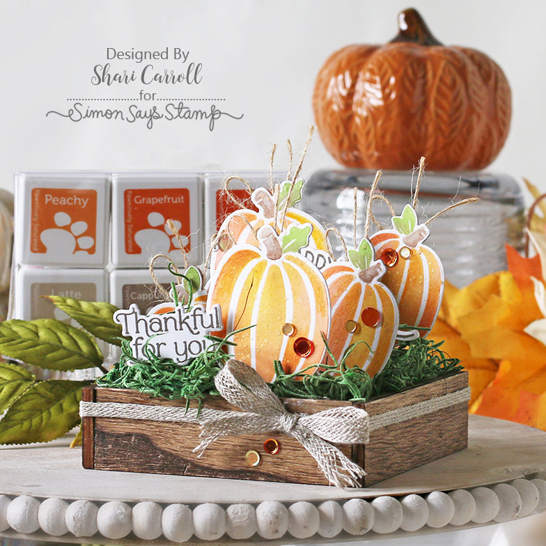 Simon Says Stamp Pawsitively Saturated Ink Cubes Orange Leaves ssc606 Stamptember