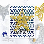 Simon Says Stamp Ornate Star Wafer Die 1203sd DieCember Christmas Card | color-code:ALT02