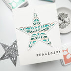 Simon Says Stamp Ornate Star Wafer Die 1203sd DieCember Christmas Card