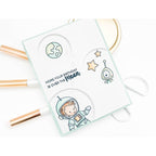 Simon Says Clear Stamps Out of This World 3262ssc Happy Camper Birthday Card