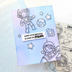 Simon Says Stamps and Dies Out of This World set1026ow Happy Camper Birthday Card