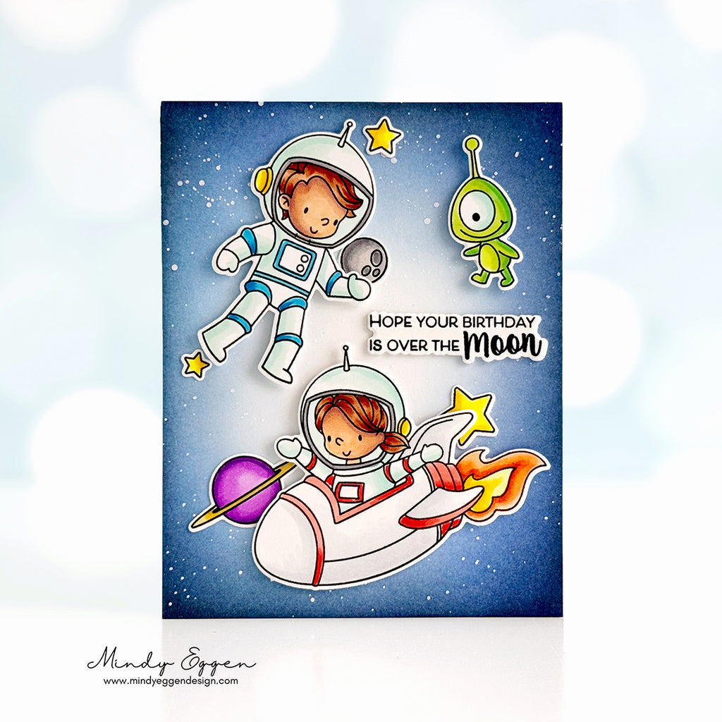 Simon Says Stamp Out of This World Wafer Dies 1377sdc Happy Camper Birthday Card | color-code:ALT03