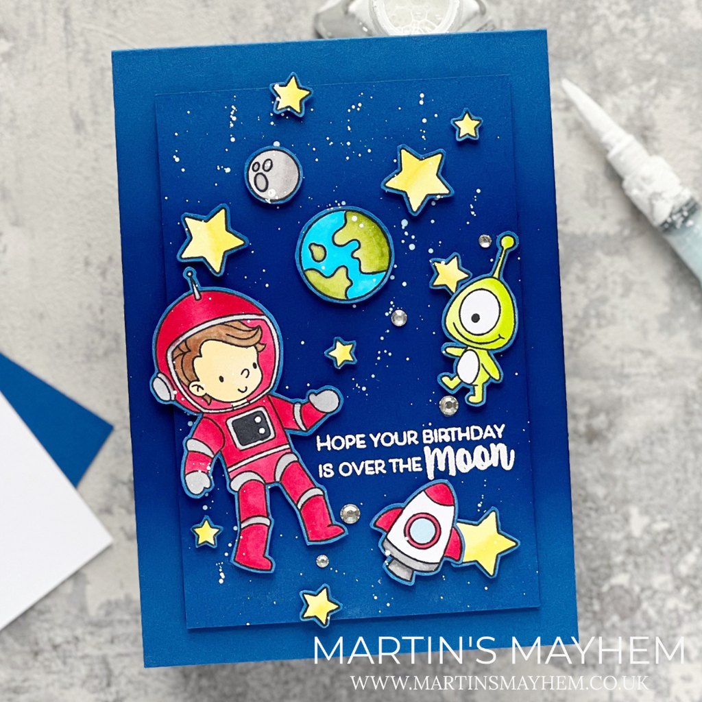 Simon Says Clear Stamps Out of This World 3262ssc Happy Camper Birthday Card | color-code:ALT01