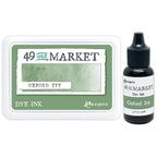 Ranger 49 and Market Oxford Ivy Dye Ink Pad And Reinker Bundle