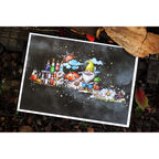 AALL & Create Toad In The Gnome A6 Clear Stamps 1077 ladybug