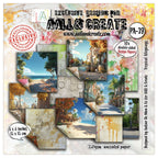 AALL & Create Tropical Alleyways 6x6 Design Paper 39