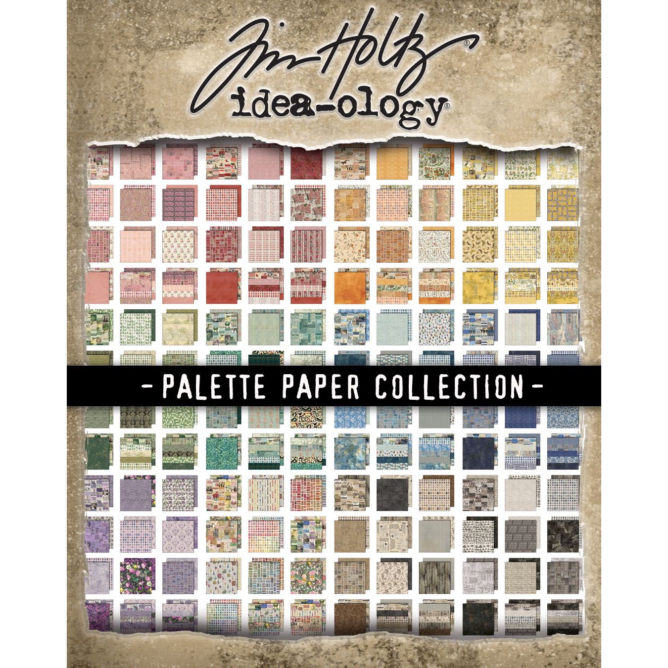 Tim Holtz idea-ology 8 x 8 Palette Paper Collection January 2026 I Want It All Bundle