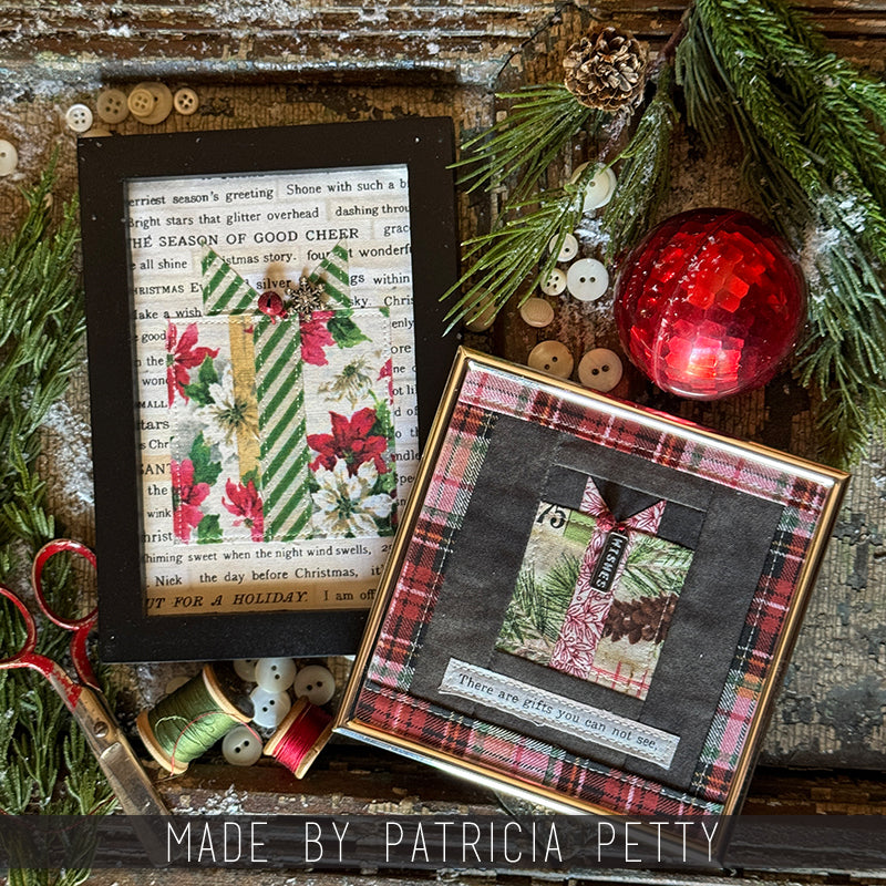 Tim Holtz Eclectic Elements Holidays Past Fabric By The Yard Berry Branch
