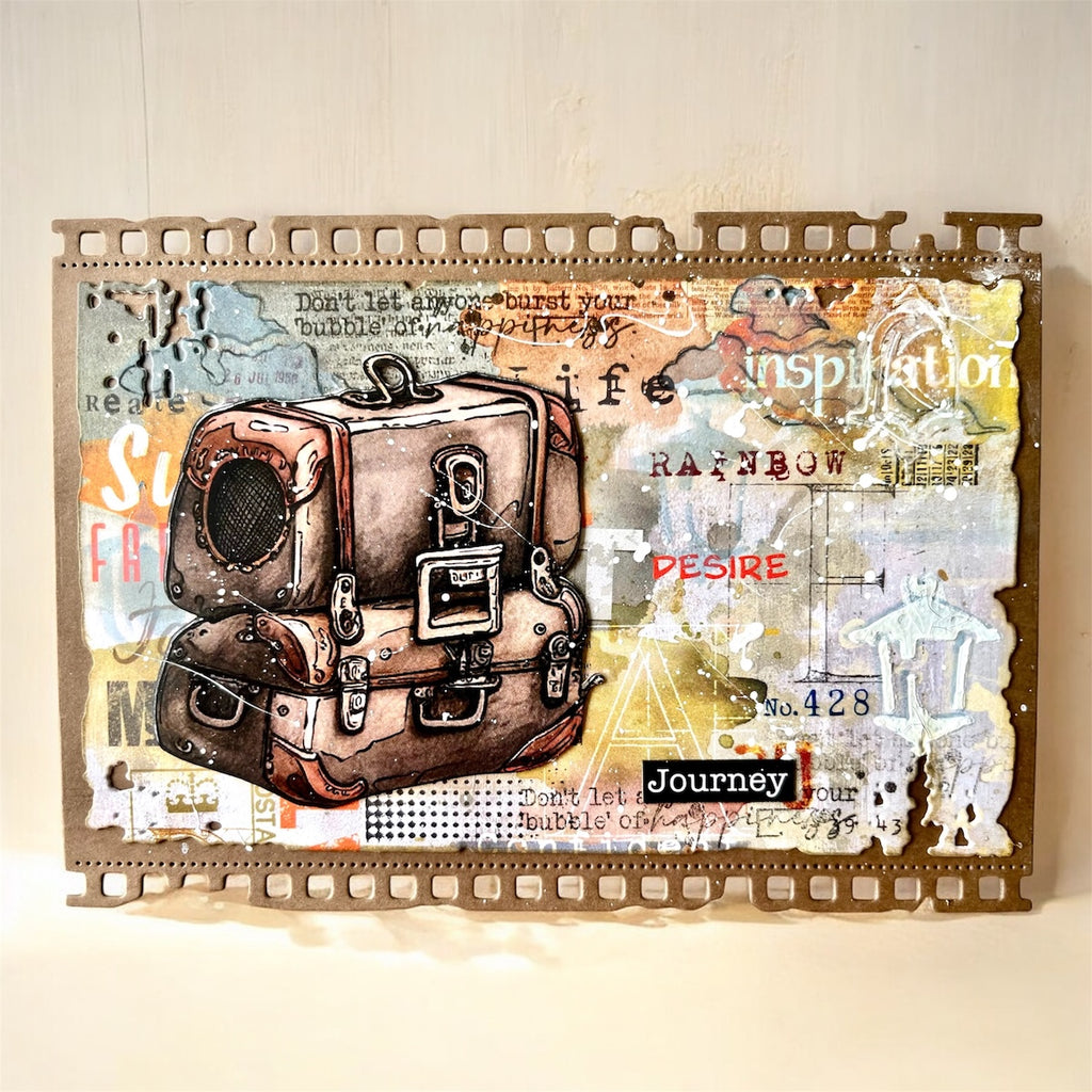 AALL & Create Lantern Roots Stencil 241 journey
