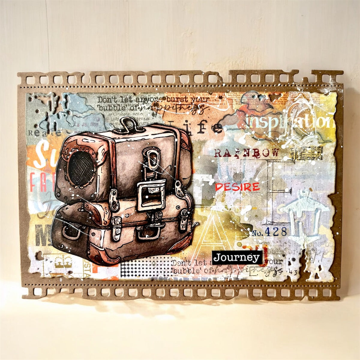 AALL & Create Lantern Roots Stencil 241 journey