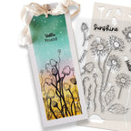Polkadoodles Wild Sunshine Clear Stamps pd8748 friend tag