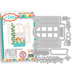 Polkadoodles Pretty Shutter Window Dies pd8842