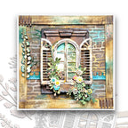 Polkadoodles Pretty Shutter Window Dies pd8842 rustic
